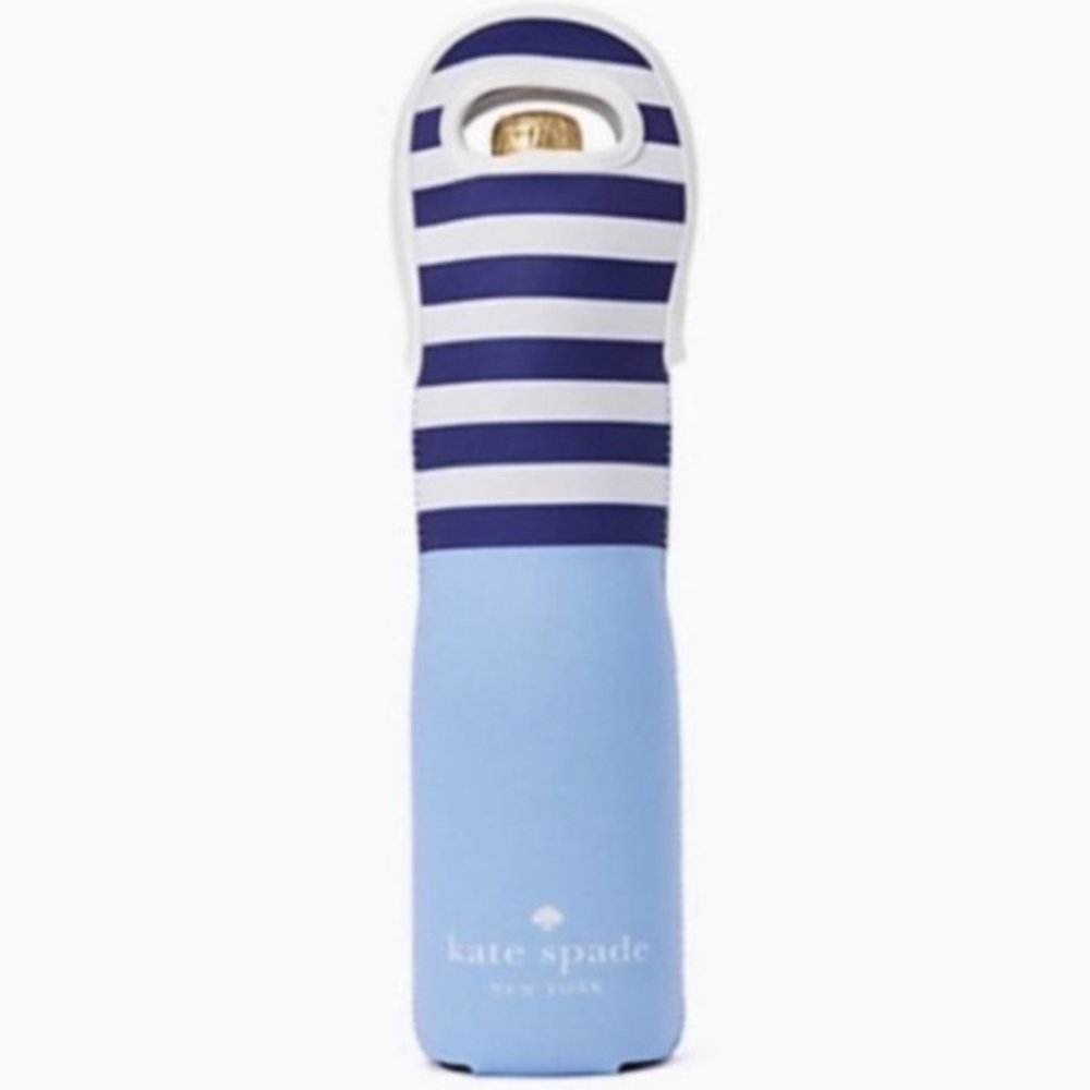 NEW Kate Spade Striped Wine Tote